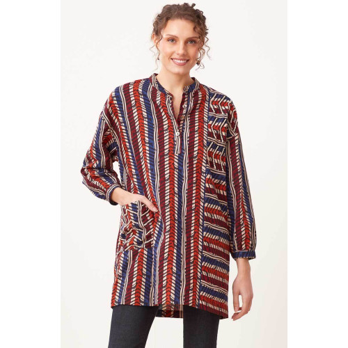 Kimaya Shirt - Sunstone/Multi